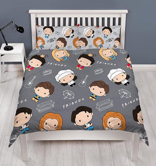 Friends Reversible Duvet Set - Chibi Design - Single and Double