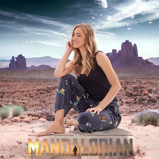 Keanu Mens 2 Pack Lounge Pants - The Mandalorian Design - Sizes S - 2XL