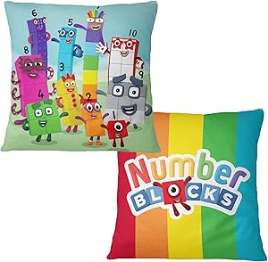 NumbersBlocks Square Cushion - 40cm x 40cm