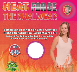 Heatforce Ladies Thermal Vest - 0.45 TOG - Black, White and Mix Pack
