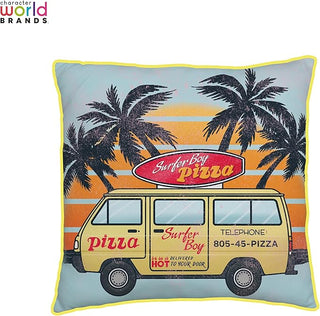 Stranger Things Square Cushion - Dude Surfer Design - 40x40cm