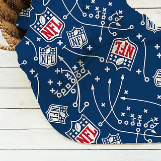 NFL Fleece Throw Blanket - Logo Design - 100% Polyester - 100 x 150cm