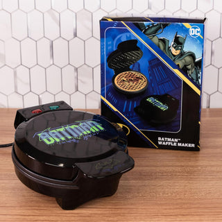 Batman Game Over Waffle Maker Makes Joker Waffles Fun Kitchen Appliance Non-Stick, Compact and Easy to Use (Copy)