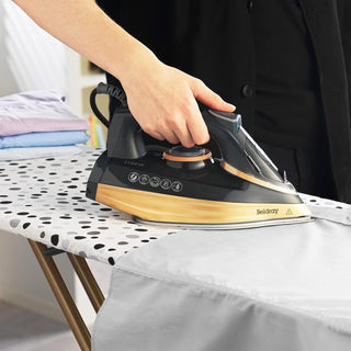 Beldray 3100w Ultra Ceramic Dual Soleplate Technology Copper/Black Steam Iron
