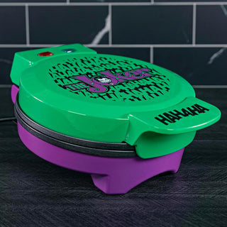 The Joker Waffle Maker Makes Joker Waffles Fun Kitchen Appliance Non-Stick, Compact and Easy to Use