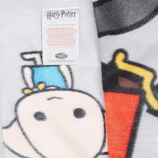 Harry Potter Fleece Blanket - Charm Design - 100% Polyester - 100 x 150cm