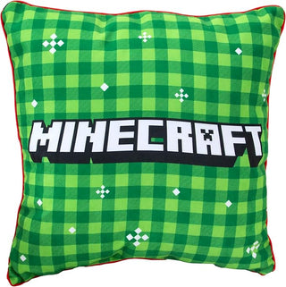 Minecraft Square Cushion - Snowy Design - 40x40cm