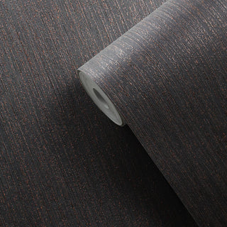 Muriva Indra Texture Charcoal & Rose Gold Wallpaper 154124 – Stylish Modern Design