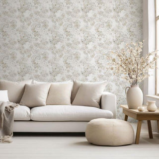 Muriva Apple Blossom Natural Wallpaper 211502 – Elegant Floral Design