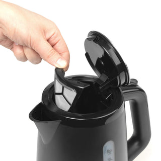 Progress 1.7L Electric Kettle Rapid Boil 360° Swivel Base Auto Shut-Off Black