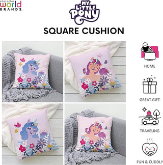 My Little Pony Square Cushion - Butterfly Design - 40cm x 40cm