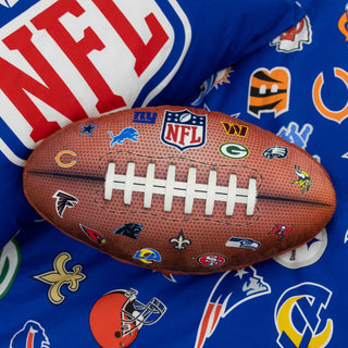 NFL Shaped Cushion - Oval Football Design - 40x30cm