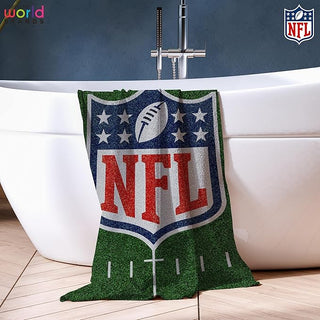 NFL Towel - Pitch Design - 100% Cotton - 140 x 70cm