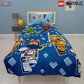 Lego Ninjago Reversible Duvet Set - True Design - Single