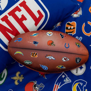 NFL Shaped Cushion - Oval Football Design - 40x30cm