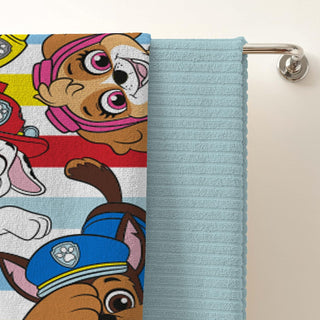 Paw Patrol Towel - Marshall, Chase, Rubble & Skye Design - 100% Cotton - 140 x 70cm