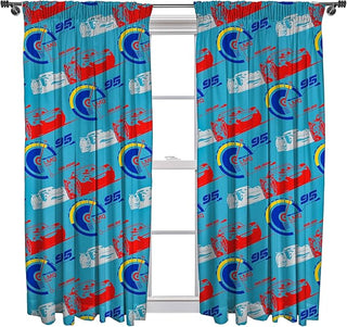Disney Curtains - Cars Design - Multiple Sizes