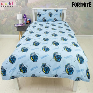 Fortnite Reversible Duvet Set - Battle Royale Design - Single
