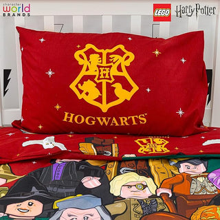 Harry Potter Reversible Duvet Set - Lego Design - Single