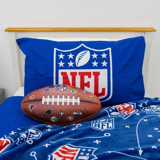 NFL Fleece Throw Blanket - Logo Design - 100% Polyester - 100 x 150cm