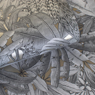 Muriva Lush Forest Gold Wallpaper 205503 – Elegant Botanical Design