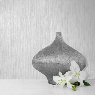Muriva Texture Lustre Grey Wallpaper 114923 – Elegant Modern Design – 10m Roll