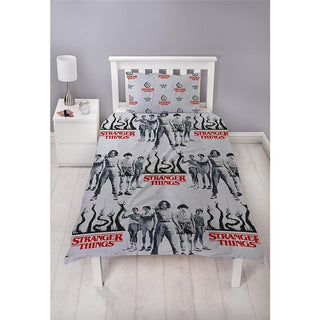 Stranger Things Reversible Duvet Set - Dark Side Design - Single and Double