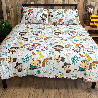 Harry Potter Reversible Duvet Set - Scene Design - Single and Double