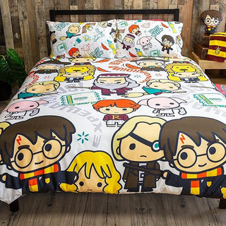 Harry Potter Reversible Duvet Set - Scene Design - Single and Double