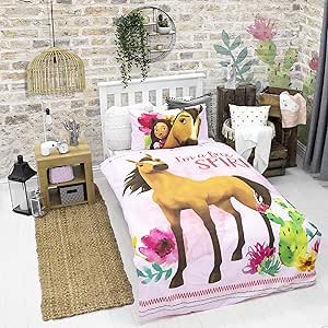Disney Reversible Duvet Set - Spirit Design - Single