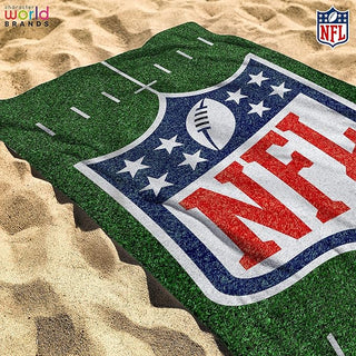 NFL Towel - Pitch Design - 100% Cotton - 140 x 70cm