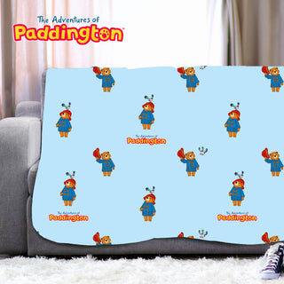 Paddington Fleece Blanket - Paddington Design - 100% Polyester - 100 x 150cm