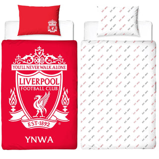 Liverpool Reversible Duvet Set - YWNWA Design - Single
