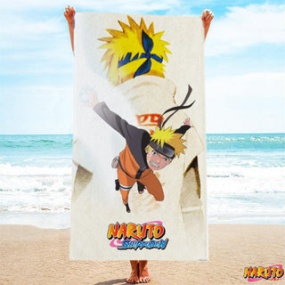 Naruto Towel - Shippuden Heroes Design - 100% Cotton - 140 x 70cm