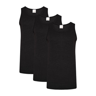 Heatforce Mens 3 Pack Thermal Vest -  0.45 Tog - Available in White, Grey and Black