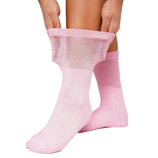 Ladies 5 Pack Non Elastic, Thermal Socks -  Assorted Colours and Black