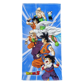 Dragon Ball Z Towel - Heroes Design - 100% Cotton - 140 x 70cm
