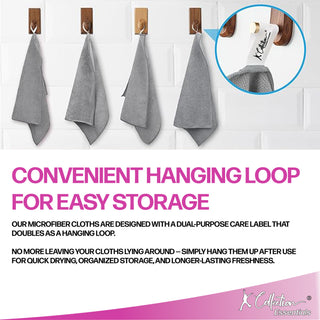 Microfibre Cleaning Cloth – XL Size – 40 x 40cm - Multifunctional Reusable Cleaning Cloths – Available in Packs of 50s