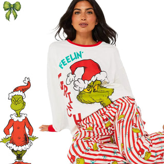 Disney Family Matching Pyjama Set - Grinch Design