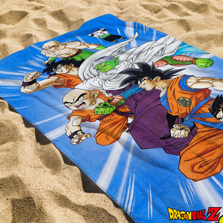 Dragon Ball Z Towel - Heroes Design - 100% Cotton - 140 x 70cm