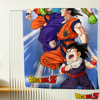 Dragon Ball Z Towel - Heroes Design - 100% Cotton - 140 x 70cm