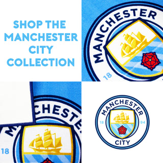 Manchester City Rug - Blue Moon Design - 70x90 cm