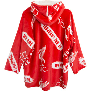 Liverpool Oversized Fleece Hoodie - We are Liverpool Design - 100% Polyester - For Kids