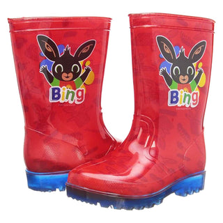 Bing Bunny Kids Wellie Boots - Bing Designs - Kids Size 5 to 10