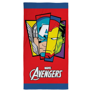 Disney Towel - Marvel Avengers Design - 100% Cotton - 140 x 70cm