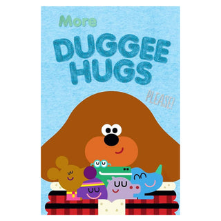 Hey Duggee Fleece Blanket - Duggee Hug Design - 100% Polyester - 100 x 150cm