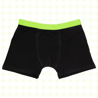 Keanu Pack of 6 Boys Boxer Trunks - Multi Colourful Band Design - Cotton Blend