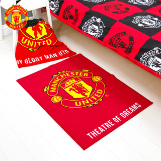 Manchester United Rug - Crest Design - 70x90 cm