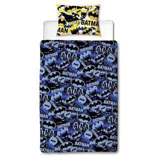 DC Justice Reversible Duvet Set - Batman Camo Design - Single