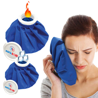 KOOLEAZE Reusable Ice Bags - 7", 9" and 11" Size